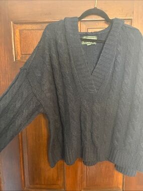 American Eagle Outfitters Green Zip-Up Men’s Sweater Jacket